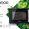 KENWOOD 25L Microwave Oven with Grill, Digital Display, 5 Power Levels, Defrost Function, Stainless Steel, Auto Menu, 95 Minutes